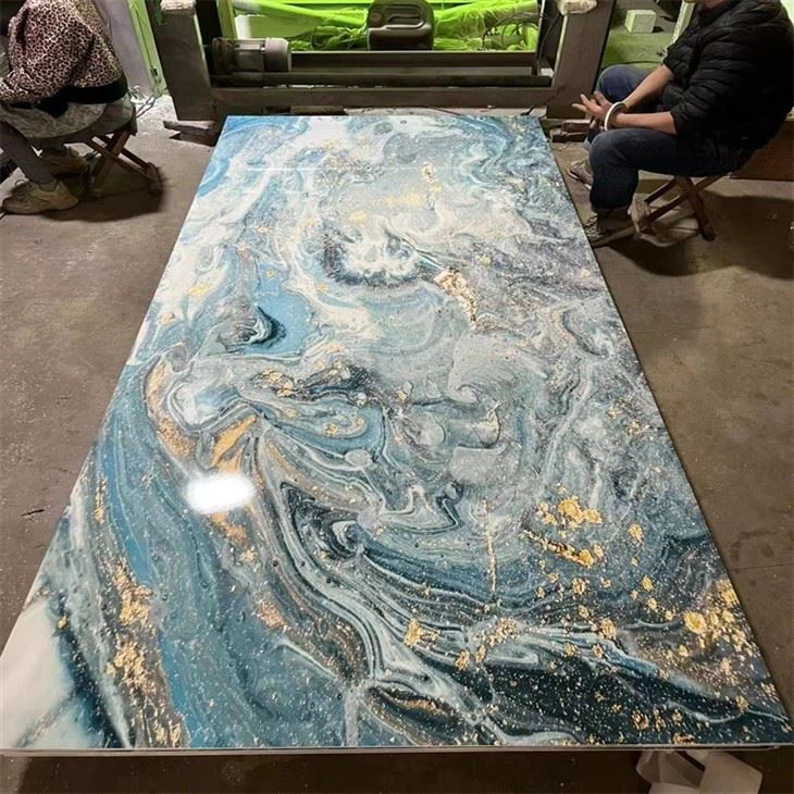 Wysokiej jakości arkusz marmuru UV